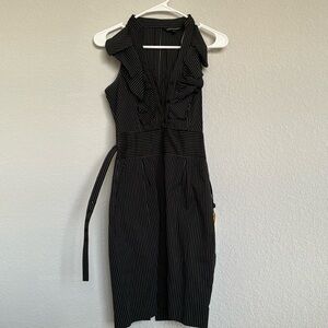 Express Design Studio Pin stripe dress with Belt